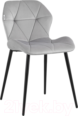 Стул Stool Group Эдвин / AV 407-Cs-08 (велюр серый) - фото