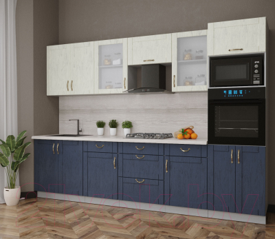 Готовая кухня Интерлиния Мила Крафт 3.0