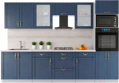 Готовая кухня Интерлиния Мила Крафт 3.0 - фото