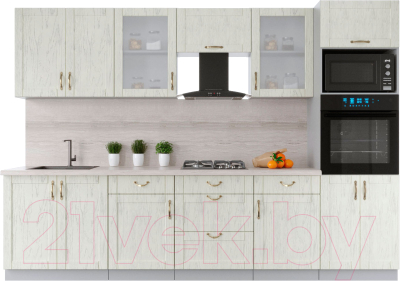 Готовая кухня Интерлиния Мила Крафт 3.0 - фото