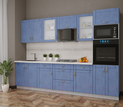 Готовая кухня Интерлиния Мила Крафт 3.0