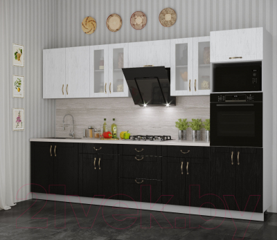 Готовая кухня Интерлиния Мила Крафт 3.2