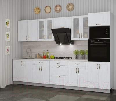 Готовая кухня Интерлиния Мила Крафт 3.2