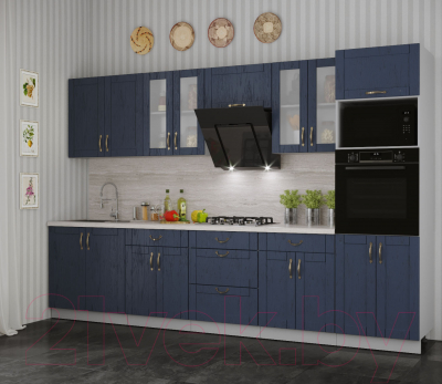 Готовая кухня Интерлиния Мила Крафт 3.2
