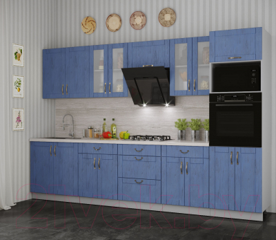 Готовая кухня Интерлиния Мила Крафт 3.2