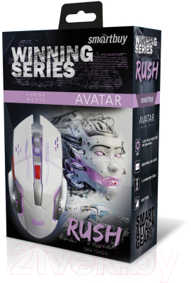 Мышь SmartBuy Rush Avatar / SBM-724G-W
