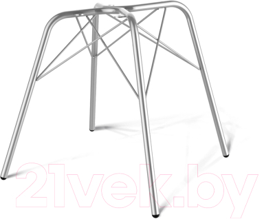 Стул Sheffilton SHT-ST36-3/S64 (нейтральный серый/хром лак)