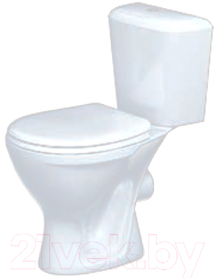 Унитаз напольный Santeri Pro 1P2155S0000BF - фото