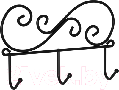 Вешалка для одежды ЗМИ Кружева 3 / ВН 275 - фото