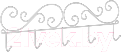 Вешалка для одежды ЗМИ Кружева 5 / ВН 276 - фото