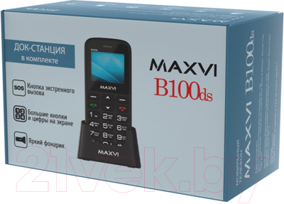 Мобильный телефон Maxvi B100ds