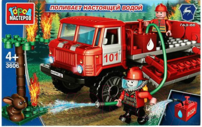 Конструктор Город мастеров Pickup Пожарная служба / SB-3630 - фото