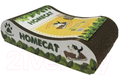 Когтеточка Homecat Мятная волна малая / 68994 - фото