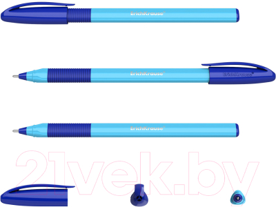 Ручка шариковая Erich Krause U-109 Neon Stick&Grip / 47613
