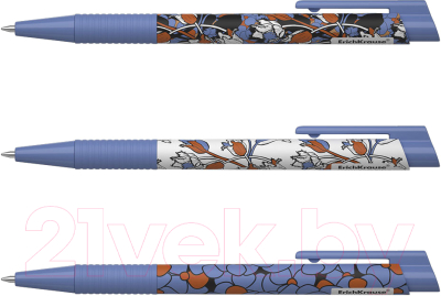 Ручка шариковая Erich Krause Tulips Matic&Grip / 54529