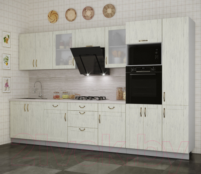 Готовая кухня Интерлиния Мила Крафт 3.4