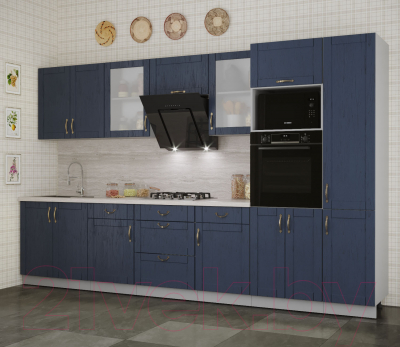 Готовая кухня Интерлиния Мила Крафт 3.4