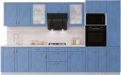 Готовая кухня Интерлиния Мила Крафт 3.4 - фото