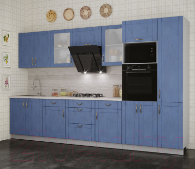 Готовая кухня Интерлиния Мила Крафт 3.4