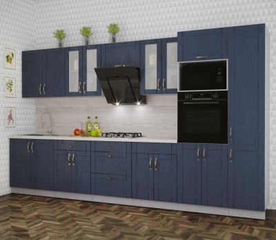 Готовая кухня Интерлиния Мила Крафт 3.6