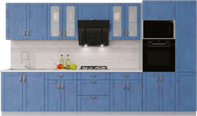 Готовая кухня Интерлиния Мила Крафт 3.6 - фото