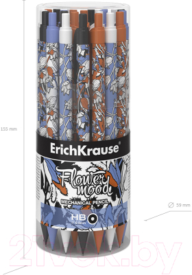 Механический карандаш Erich Krause Tulips / 55281