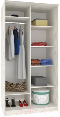 Шкаф-купе Кортекс-мебель Лагуна ШК01-02 (дуб монтерей)