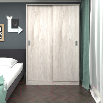 Шкаф-купе Кортекс-мебель Лагуна ШК02-00 (дуб монтерей)