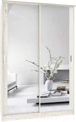 Шкаф-купе Кортекс-мебель Лагуна ШК02-02 (дуб монтерей) - фото