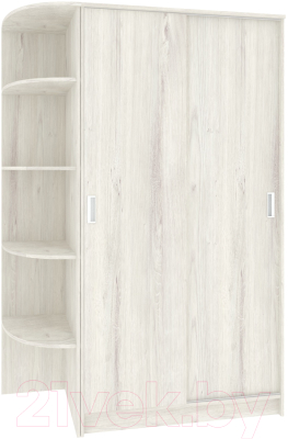 Шкаф-купе Кортекс-мебель Лагуна ШК04-00 (дуб монтерей, левая консоль) - фото