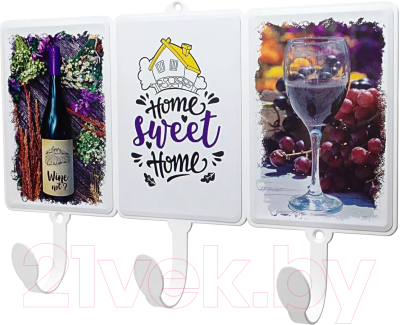 Вешалка для одежды GALA Вкус бордо VL034-WY - фото