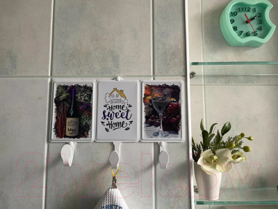 Вешалка для одежды GALA Вкус бордо VL034-WY