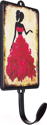 Вешалка для одежды GALA Фламенко VL018-BY