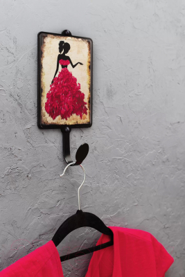 Вешалка для одежды GALA Фламенко VL018-BY