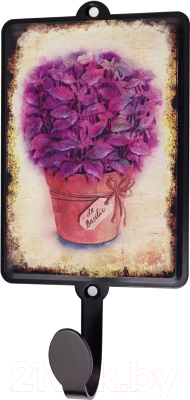 Крючок для одежды GALA Базилик VL021-BY - фото