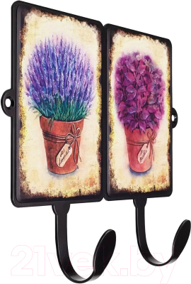 Вешалка для одежды GALA Травы прованса VL032-BY