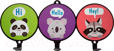 Вешалка для одежды GALA Веселые зверята VL038-BY - фото