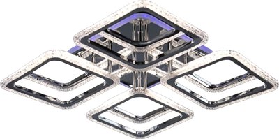 Потолочный светильник Mirastyle Диод WX-3124/2+2+2C WH - фото