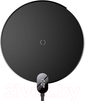 Зарядное устройство беспроводное Baseus Digital LED Display Gen 2 / CCED000001 - фото