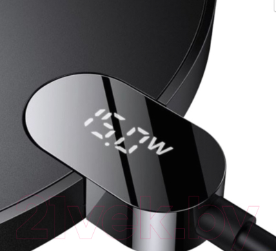 Зарядное устройство беспроводное Baseus Digital LED Display Gen 2 / CCED000001