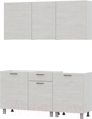 Кухонный гарнитур SV-мебель Лаванда 1.7 без столешницы - фото