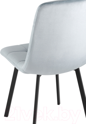 Стул Stool Group Chilly / OS-2011 HLR-17 (велюр серо-голубой)