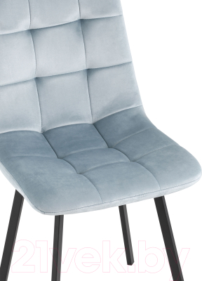 Стул Stool Group Chilly / OS-2011 HLR-17 (велюр серо-голубой)