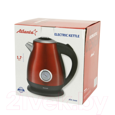 Электрочайник Atlanta ATH-2440 (красный)