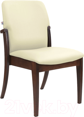 Стул Белс Jack V / 450662-25/V18 (кожзам бежевый/темный орех) - фото