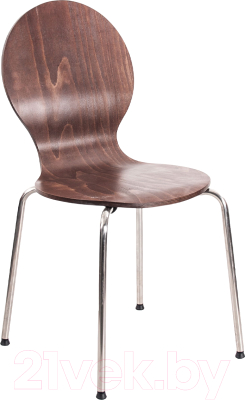 Стул барный Белс Келли Wood Chrome / 450030-15 - фото