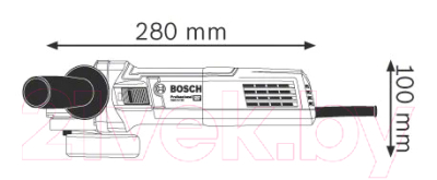 Профессиональная угловая шлифмашина Bosch GWS 9-125