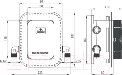 Душевая система со смесителем Deante DEANTE_001M
