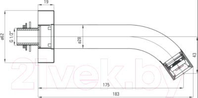 Душевая система со смесителем Deante DEANTE_001M