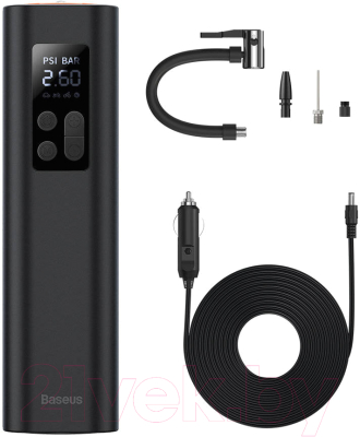 Автомобильный компрессор Baseus Super Mini Inflator Pump / CRCQ000001